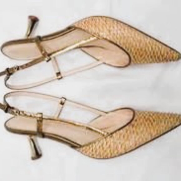 NineWest Rhonda Pointy Toe Slingbacks - Picture 6 of 6